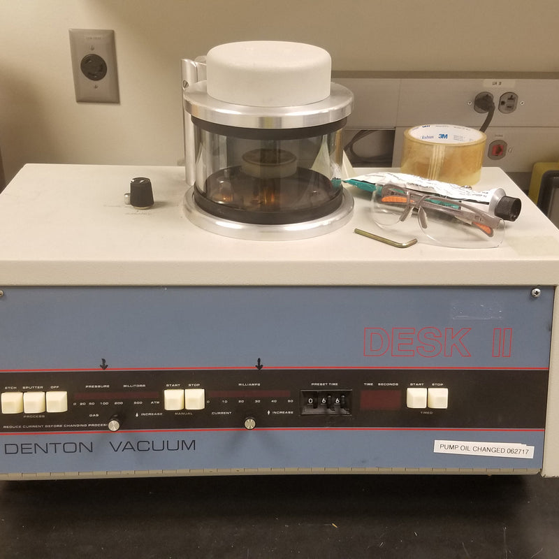 Denton Desk II Gold Sputter