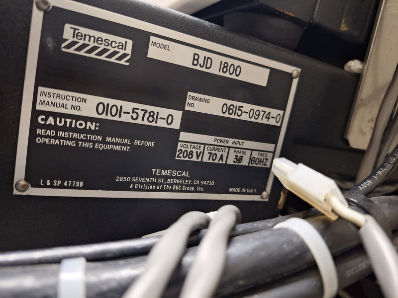 Airco / Temescal BJD 1800