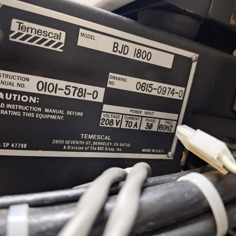 Airco / Temescal BJD 1800