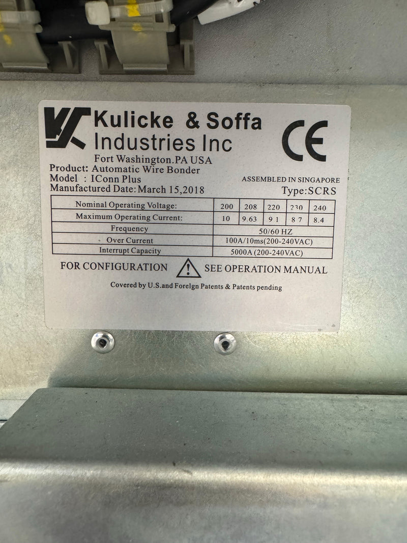 K&S IConn Plus Wire Bonder