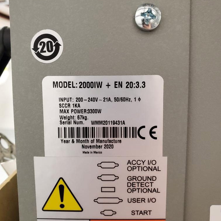 Branson 2000 iW+ Ultrasonic Welder