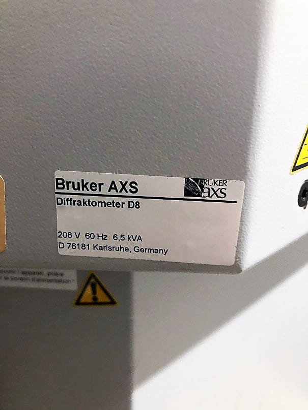 Bruker D 8 Discover X-ray