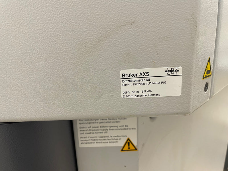 Bruker D 8 Advance XRD (X-ray Diffractometer)