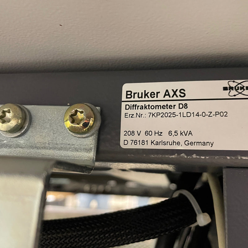 Bruker D 8 Advance XRD (X-ray Diffractometer)