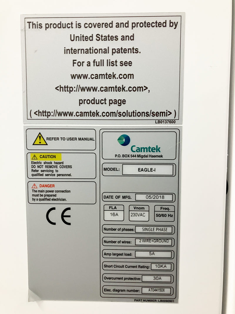 Camtek Eagle i AOI (Automated Optical Inspection)