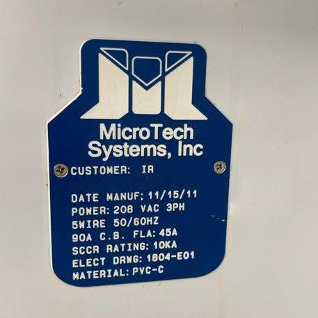 Microtech CB 3 Wet Processing System