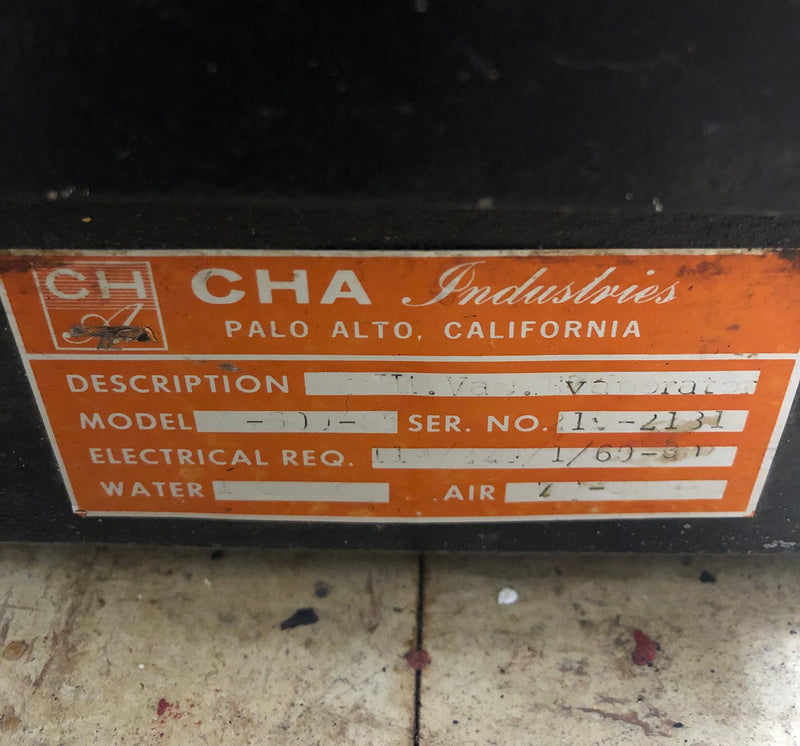 CHA SE 600 Evaporator