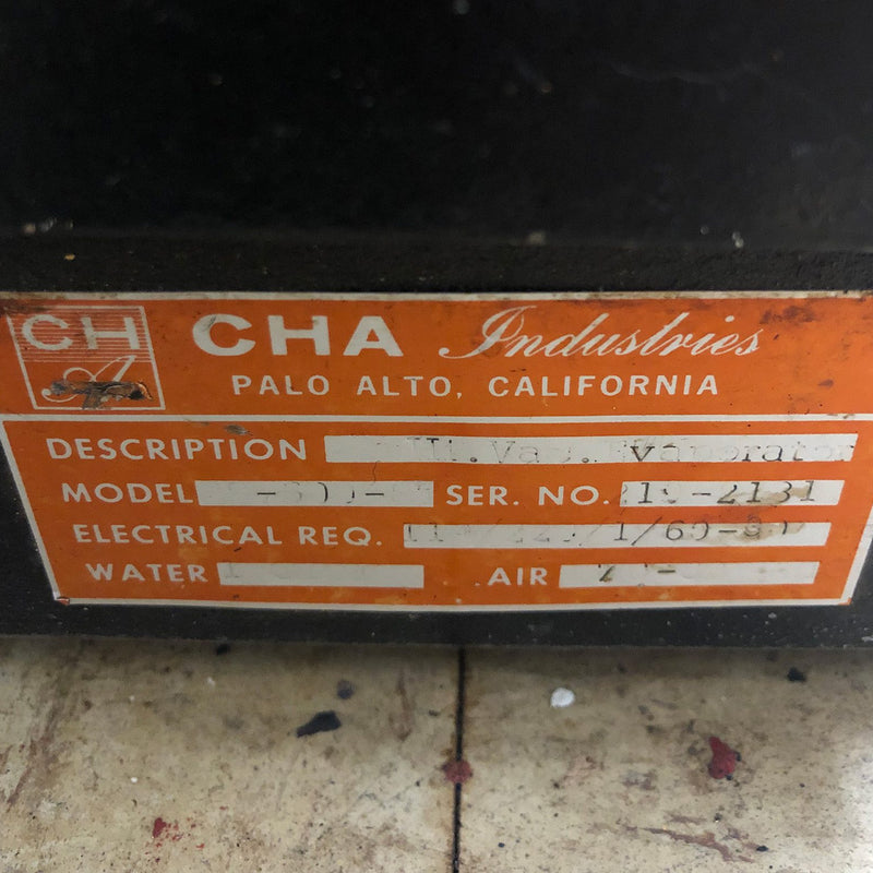 CHA SE 600 Evaporator