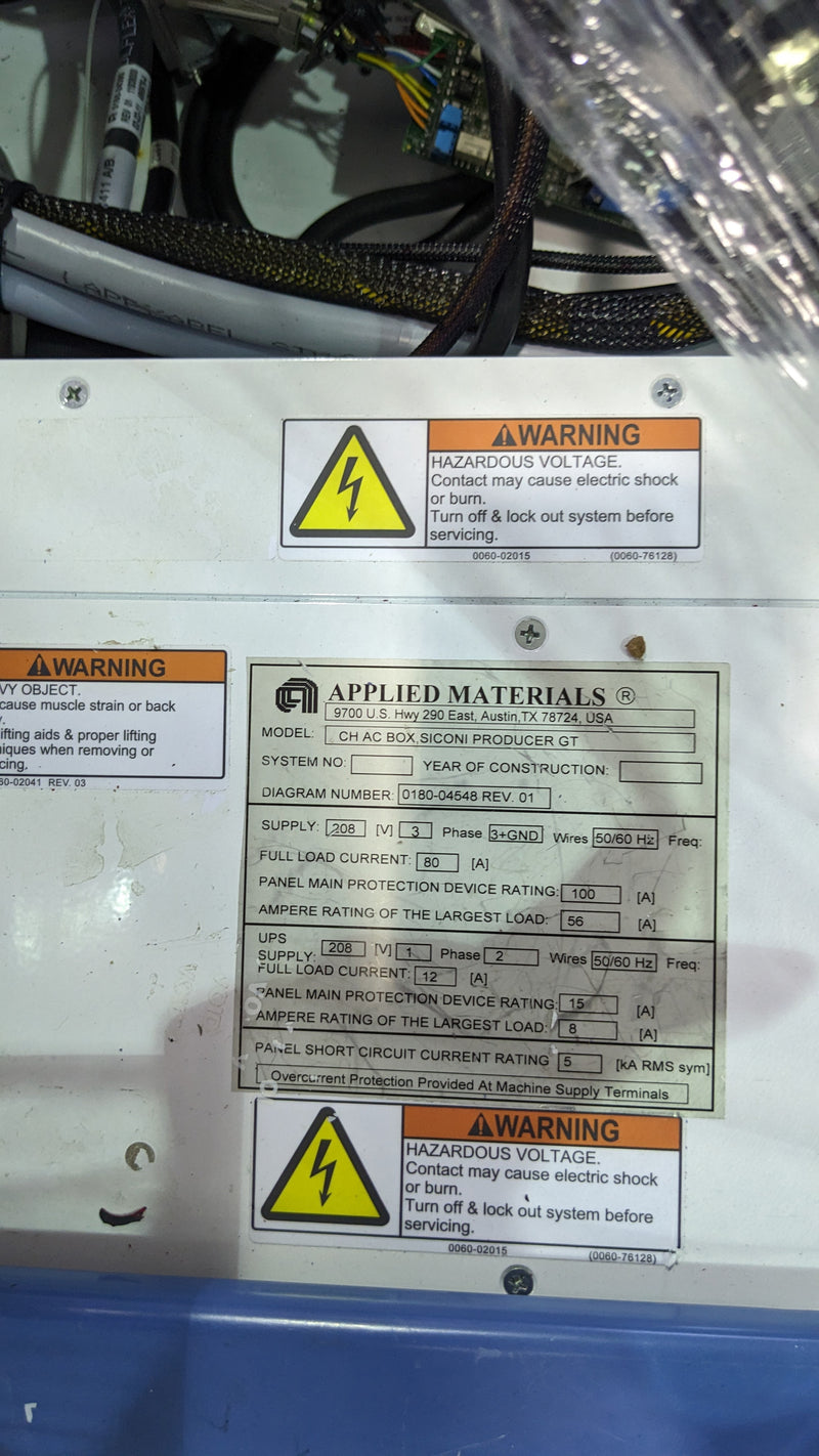 Applied Materials Producer GT Chamber