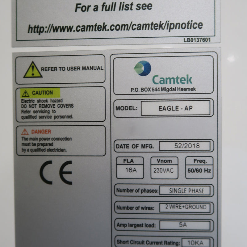 Camtek Eagle AP Inspection System
