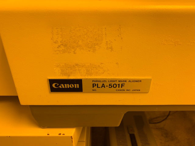 Canon PLA 501 F Parallel Light Mask Aligner