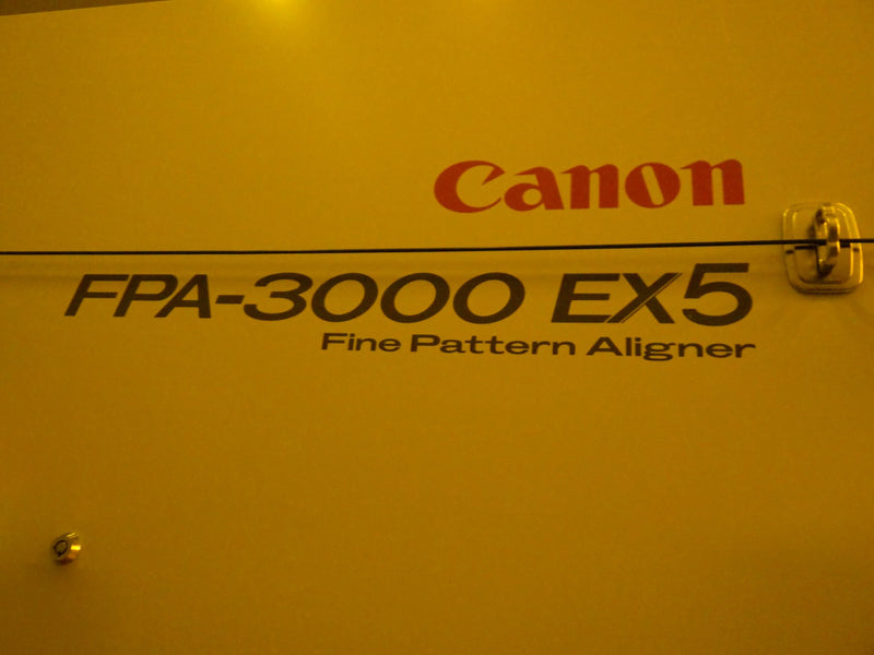 Canon FPA 3000 EX 5 Fine Pattern Aligner