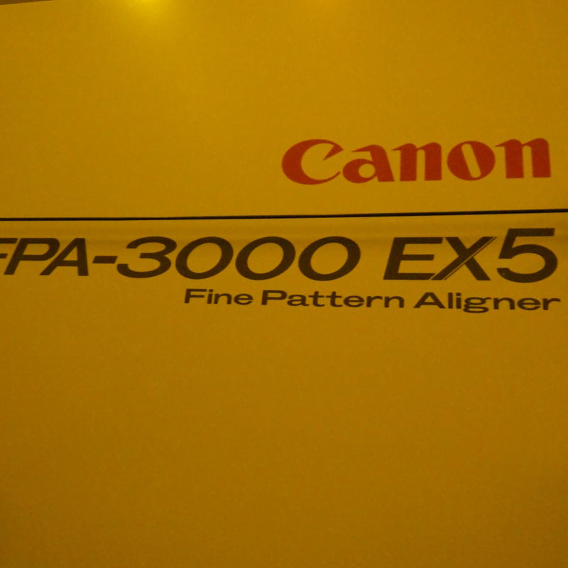 Canon FPA 3000 EX 5 Fine Pattern Aligner