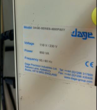 Nordson / Dage Series 400 Bond Tester