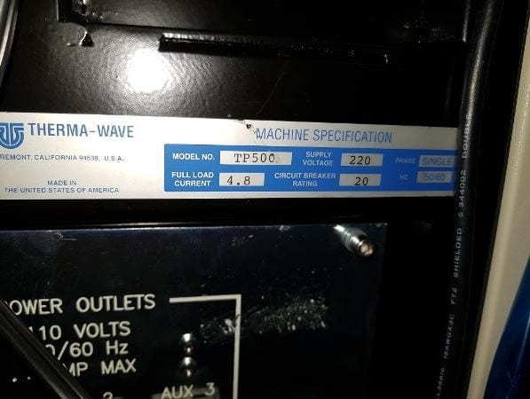 KLA / Therma-wave TP 500 Implant Dose Measurement