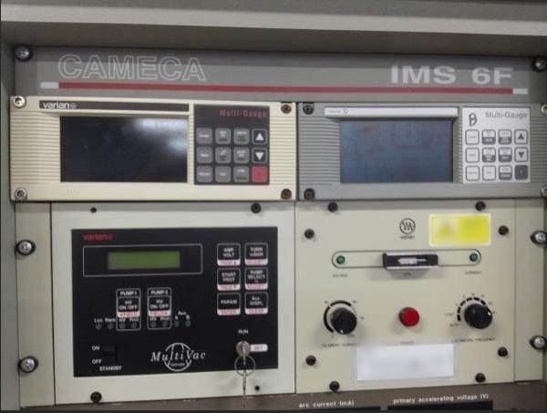 Cameca IMS 6 F SIMS (Secondary Ion Mass Spectrometer)