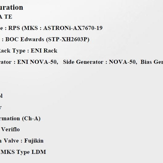Applied Materials Centura Phase II HDP-CVD (High-Density Plasma - Chemical Vapor Deposition)