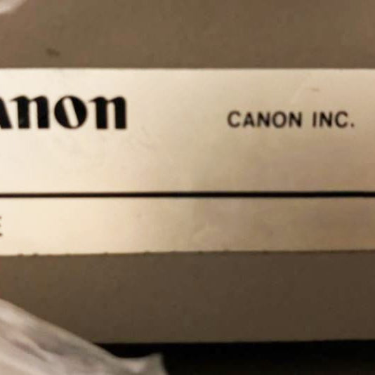 Canon PLA 600 FA Mask Aligner