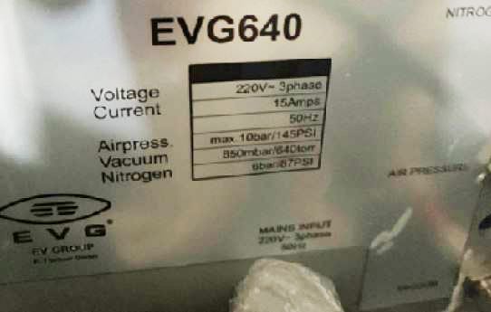 EVG 640 Precision Alignment System