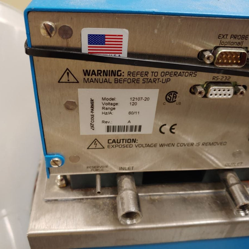 Cole Parmer 12107-20 Digital Polystat Temperature Controller