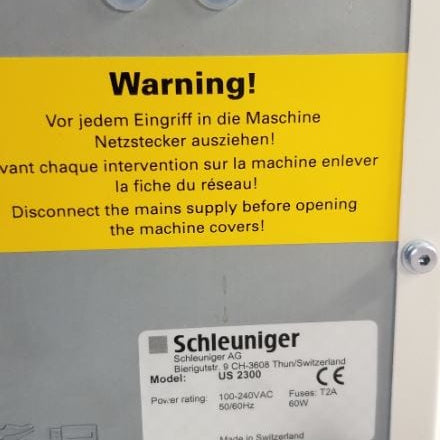 Schleuniger UniStrip US 2300