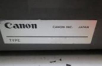 Canon PLA 501 FA Mask Aligner