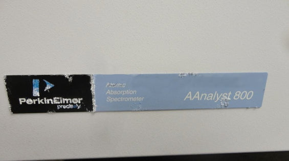 Perkin Elmer AAnalyst 800 Atomic Absorption Spectrometer