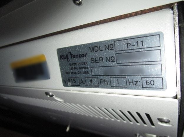 KLA P 11 Surface Profilometer