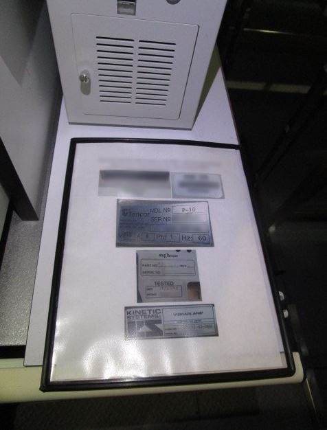 KLA P 10 Profilometer