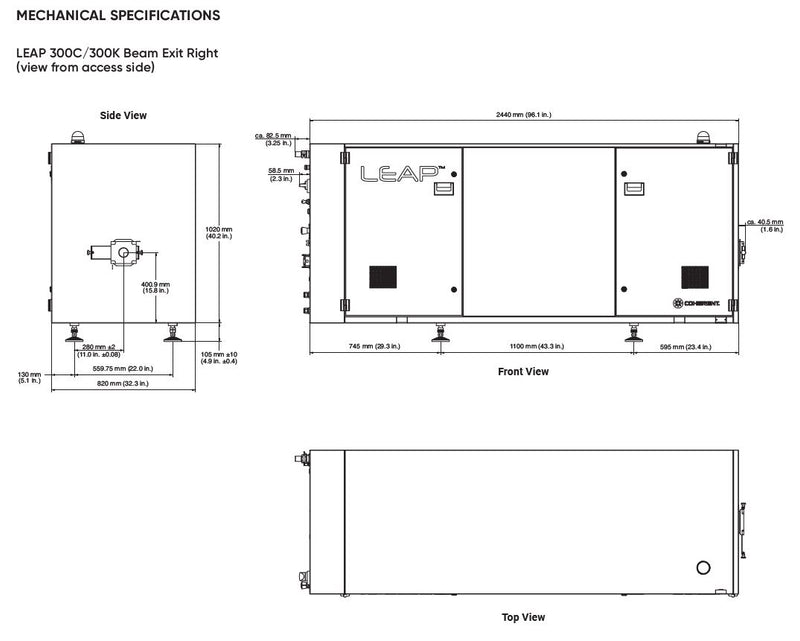 Coherent Leap 80 K Excimer Laser