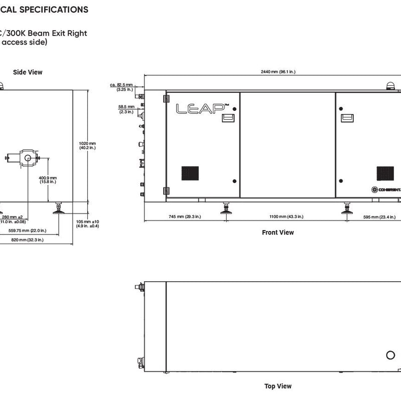 Coherent Leap 80 K Excimer Laser