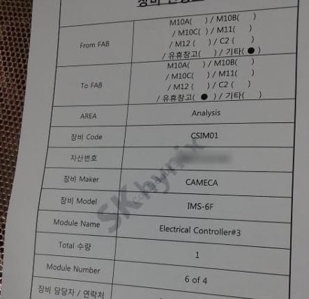 Cameca IMS 6 F SIMS (Secondary Ion Mass Spectrometer)