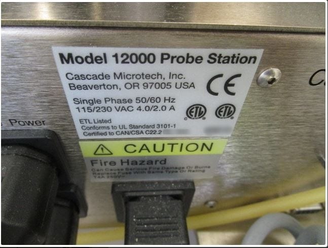 Cascade Microtech 12000 Probe Station