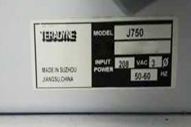 Teradyne J 750 EX Tester