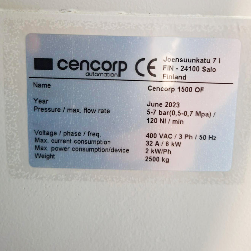 Cencorp 1500 OF