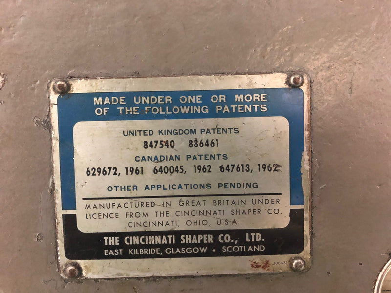 Cincinnati 1806 R Power Sheer