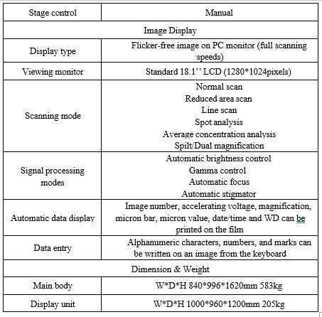 Hitachi S 4700 I SEM (Scanning Electron Microscope)