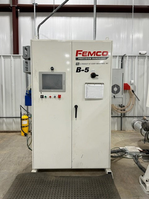 Femco B 5 T Heavy Duty Traveling Head Band Saw