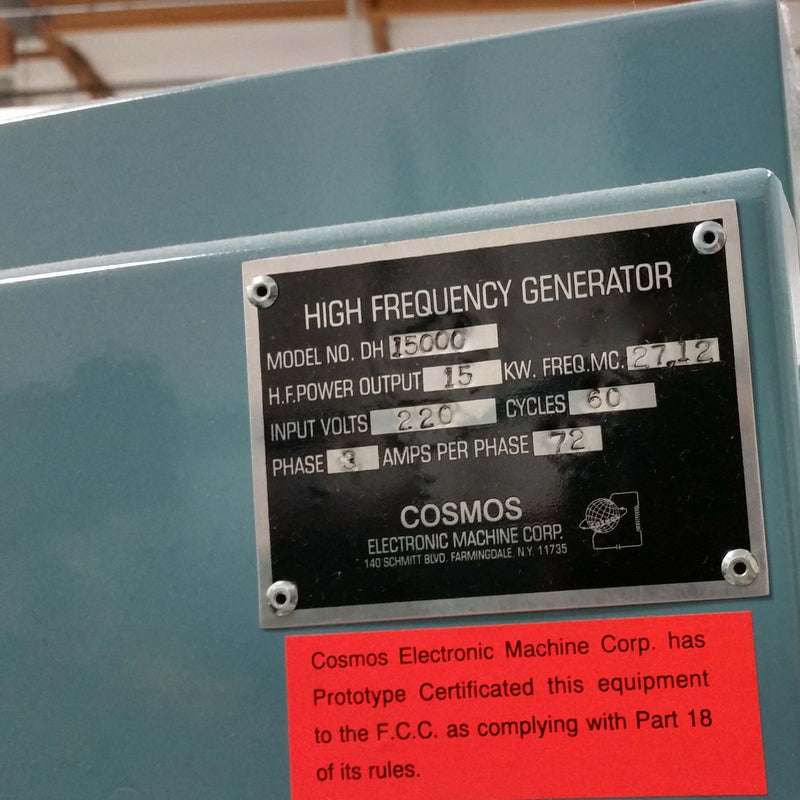 Cosmos DH 15000 High Frequency Generator