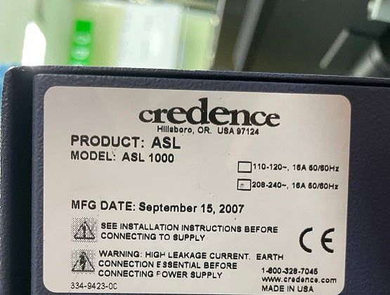 LTX / Credence ASL 1000 ATE (Automatic Test Equipment)