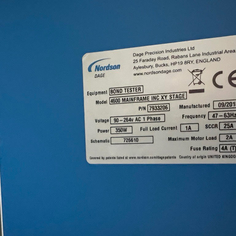 Nordson / Dage 4600 Bond Tester