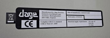 Nordson / Dage XD 7600 001 X-ray Inspection