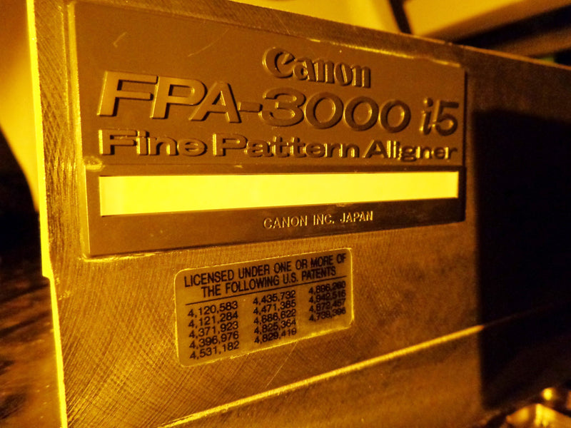 Canon FPA 3000 i 5 Fine Pattern Aligner