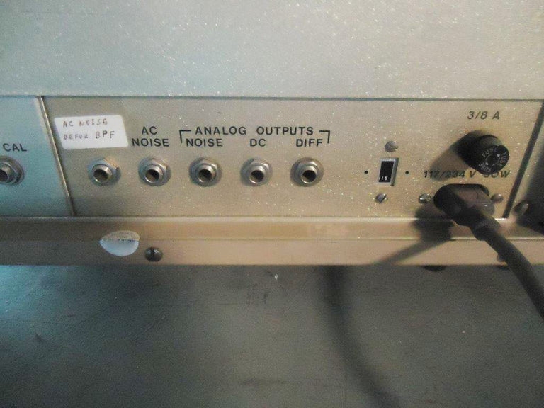 Quan Tech 315 B Resistor Noise Test
