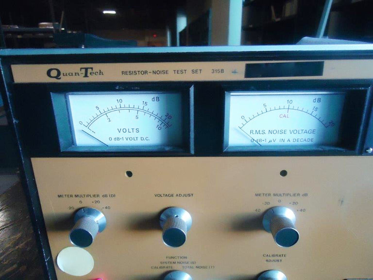 Quan Tech 315 B Resistor Noise Test