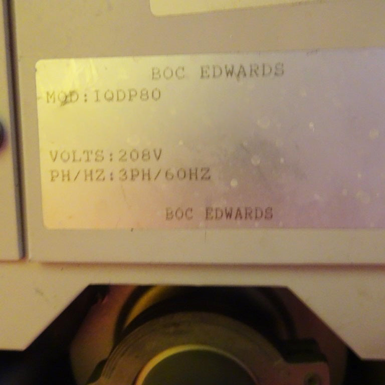 Edwards IQDP 80 Dry Vacuum Pump