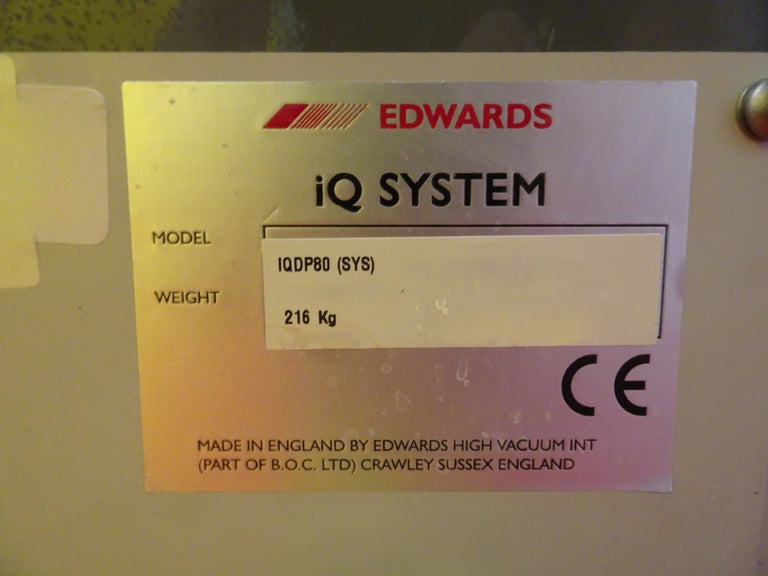 Edwards IQDP 80 Dry Vacuum Pump