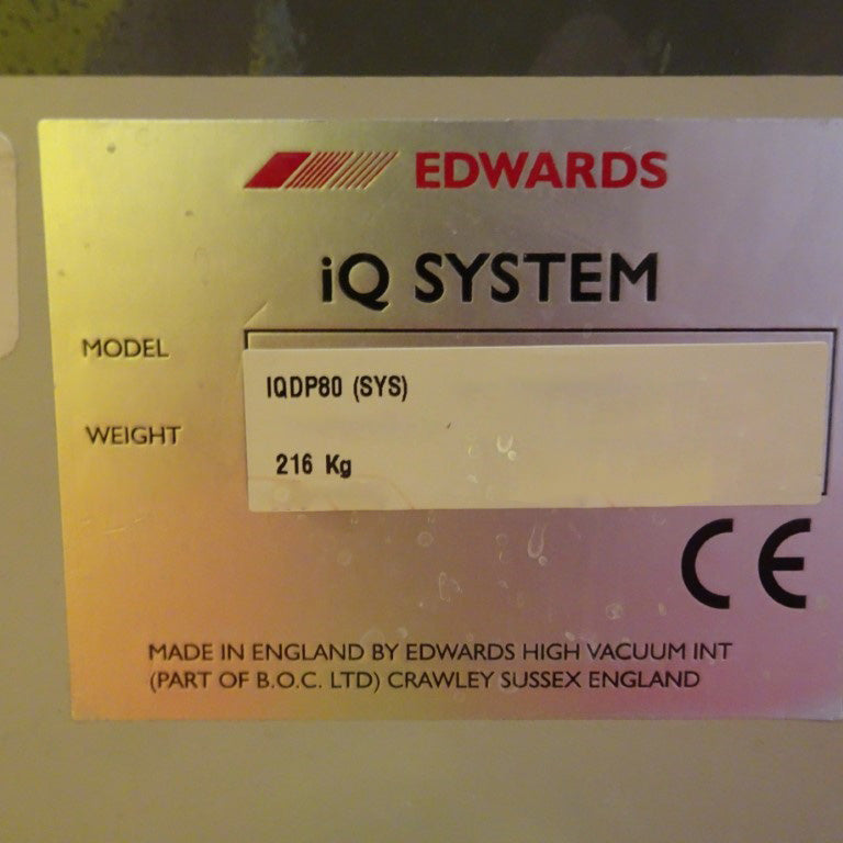 Edwards IQDP 80 Dry Vacuum Pump