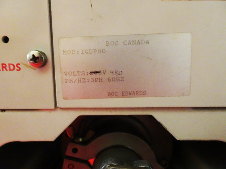 Edwards IQDP 80 Dry Vacuum Pump