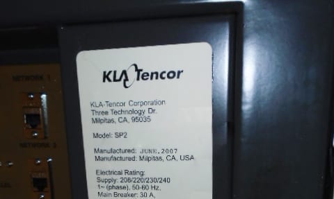 KLA Surfscan SP 2 Particle Defect System